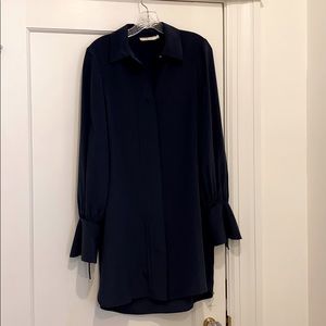 Tory Burch Navy Shirt Dress